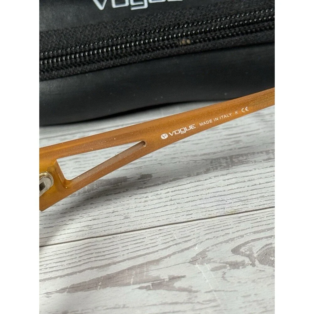 VOGUE VO 2537 1539 BROWN / Black Orange AUTHENTIC EYEGLASSES 50-15-130